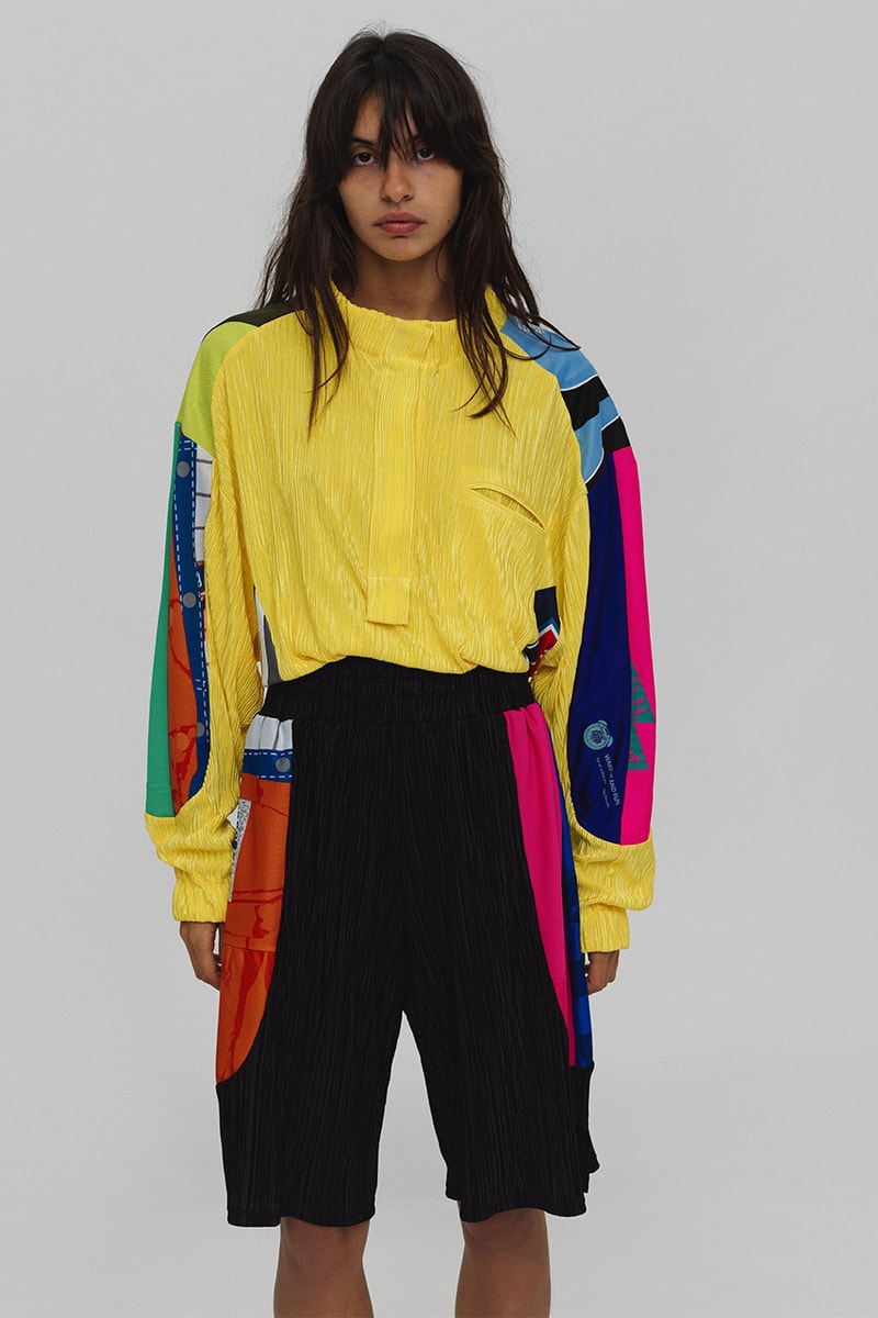ksenia schnaider ukrainian independent fashion brand denim jackets shirts dresses lookbook