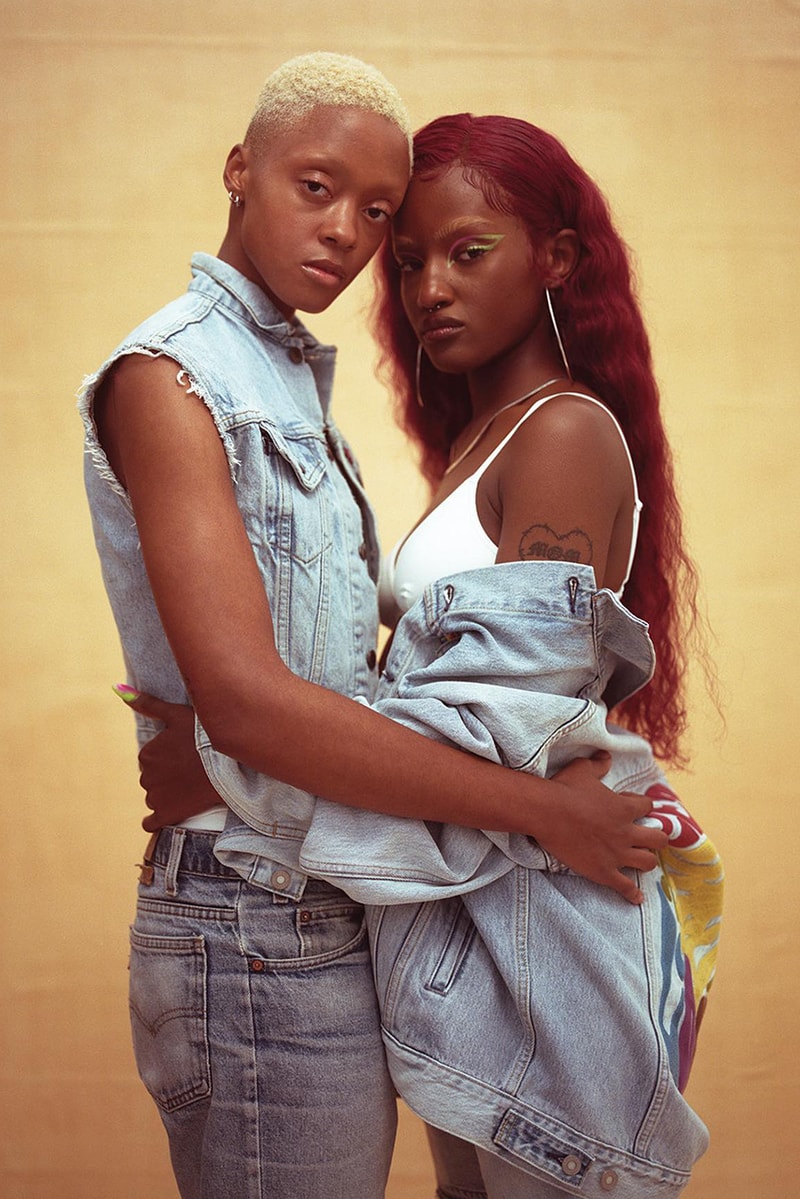Levi's Pride Collection LGBTQ+ Community Denim Vest Jacket Bralette
