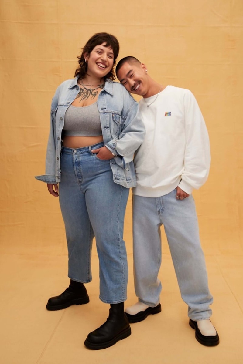Levi's Pride Collection LGBTQ+ Community Denim Jacket Jeans Sweater