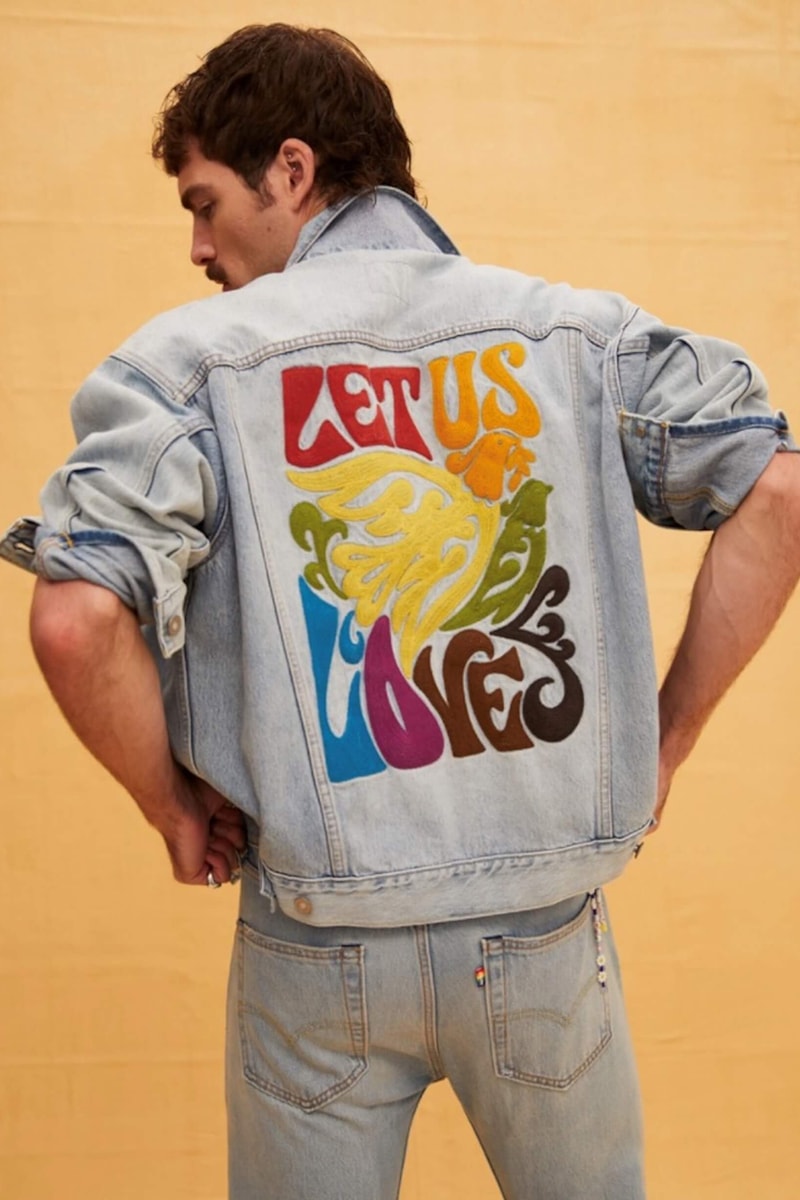 Levi's Pride Collection LGBTQ+ Community Denim Jacket Jeans