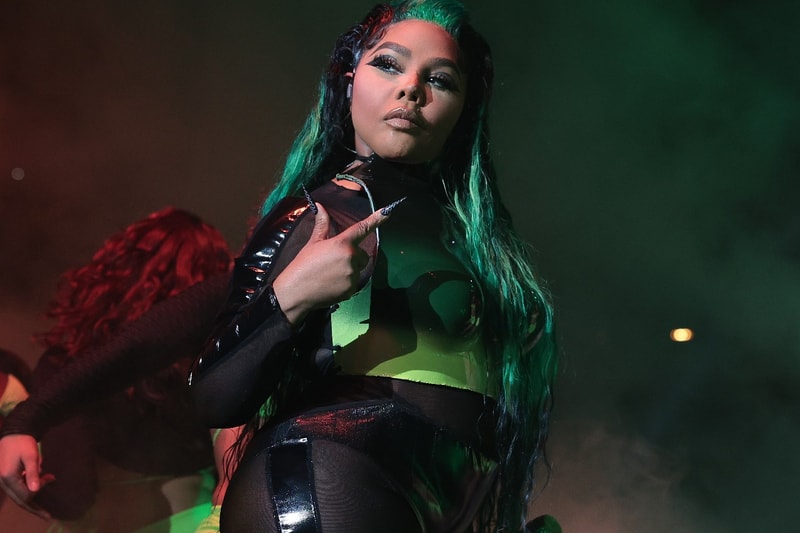 lil kim camouflage hairstyle hair color outfit match blend