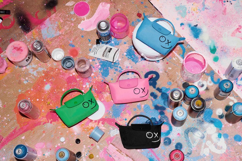 longchamp André Saraiva art artist collaboration fashion accessories handbag collection exclusive limited-edition 
