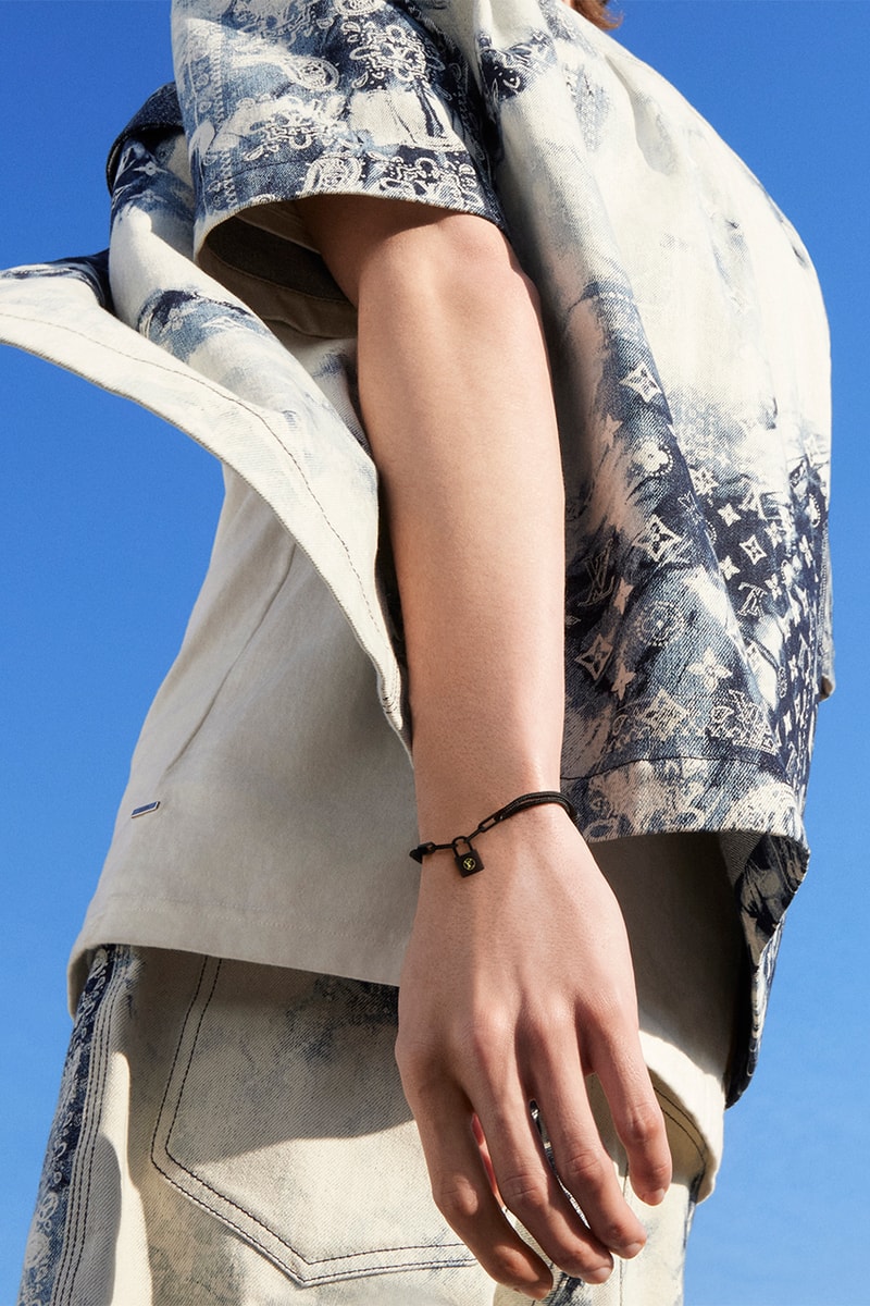 louis vuitton virgil abloh unicef silver lockit bracelets donation charity jewelry