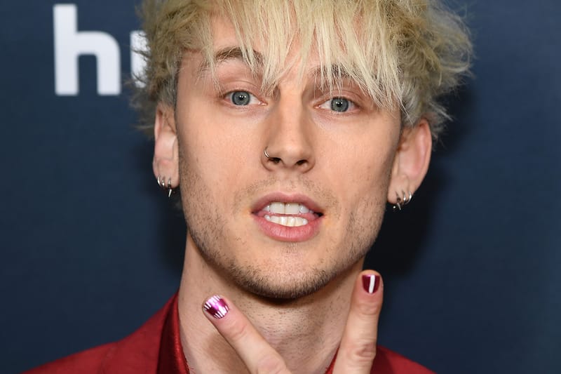 Machine Gun Kelly's Evil Eye Manicure Sees All