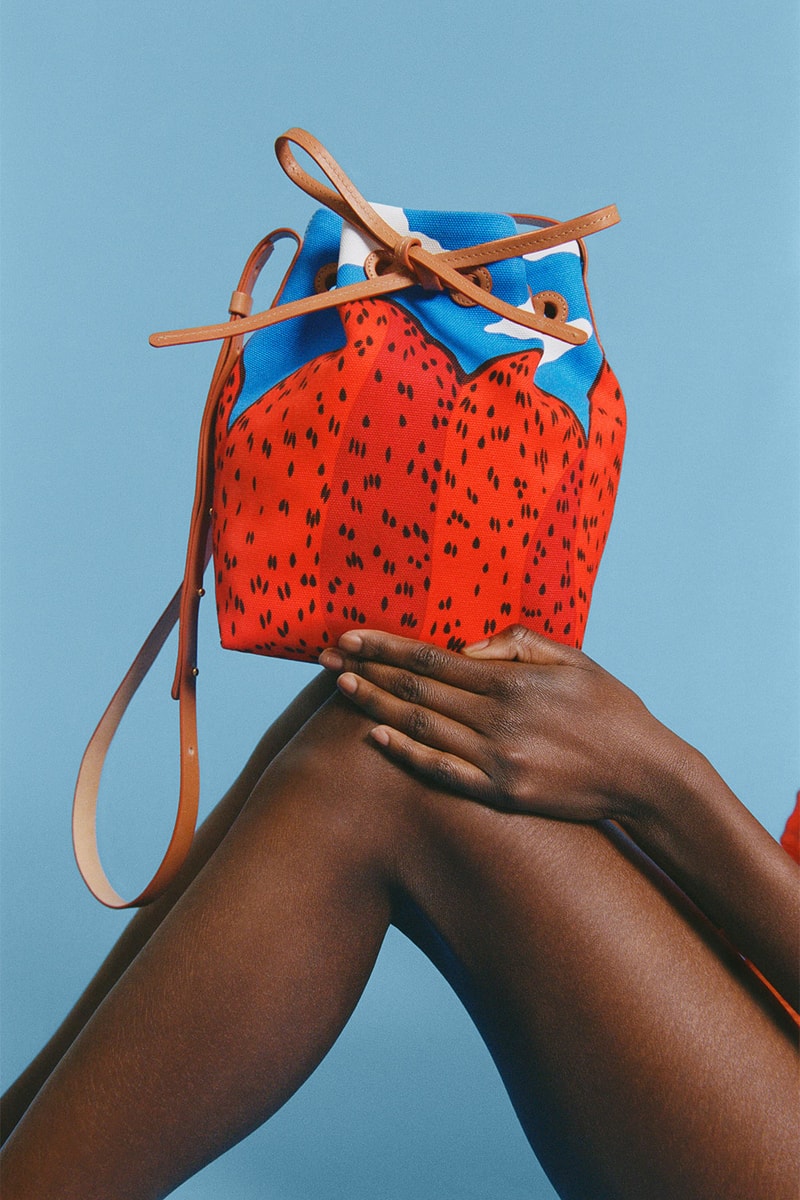 Marimekko Mansur Gavriel Handbag Collaboration Summer Capsule Release Date 