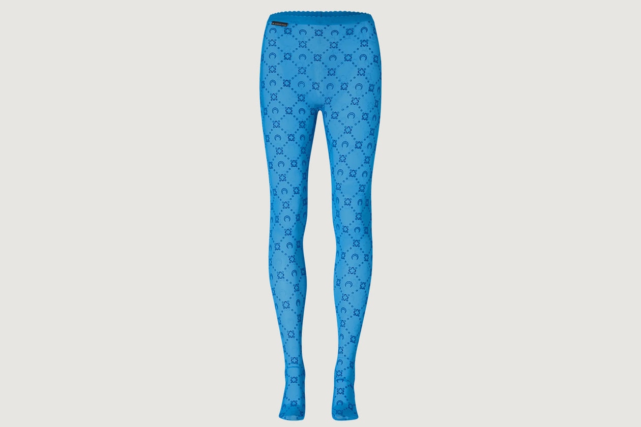 Colorful Tights Graphic Printed Stockings Leggings Trend 2000s Y2K Style Versace Blumarine Dua Lipa 