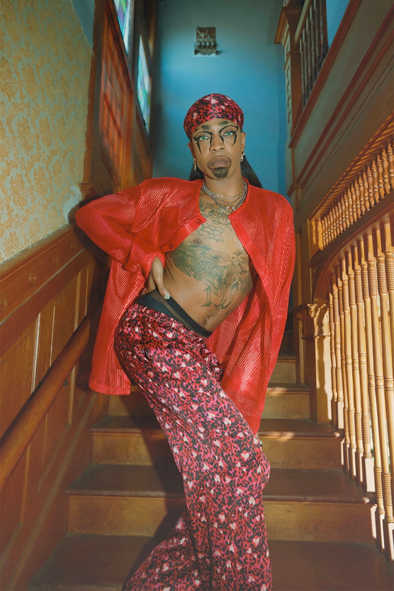 Men lingerie sexy rihanna savage x fenty mesh garment