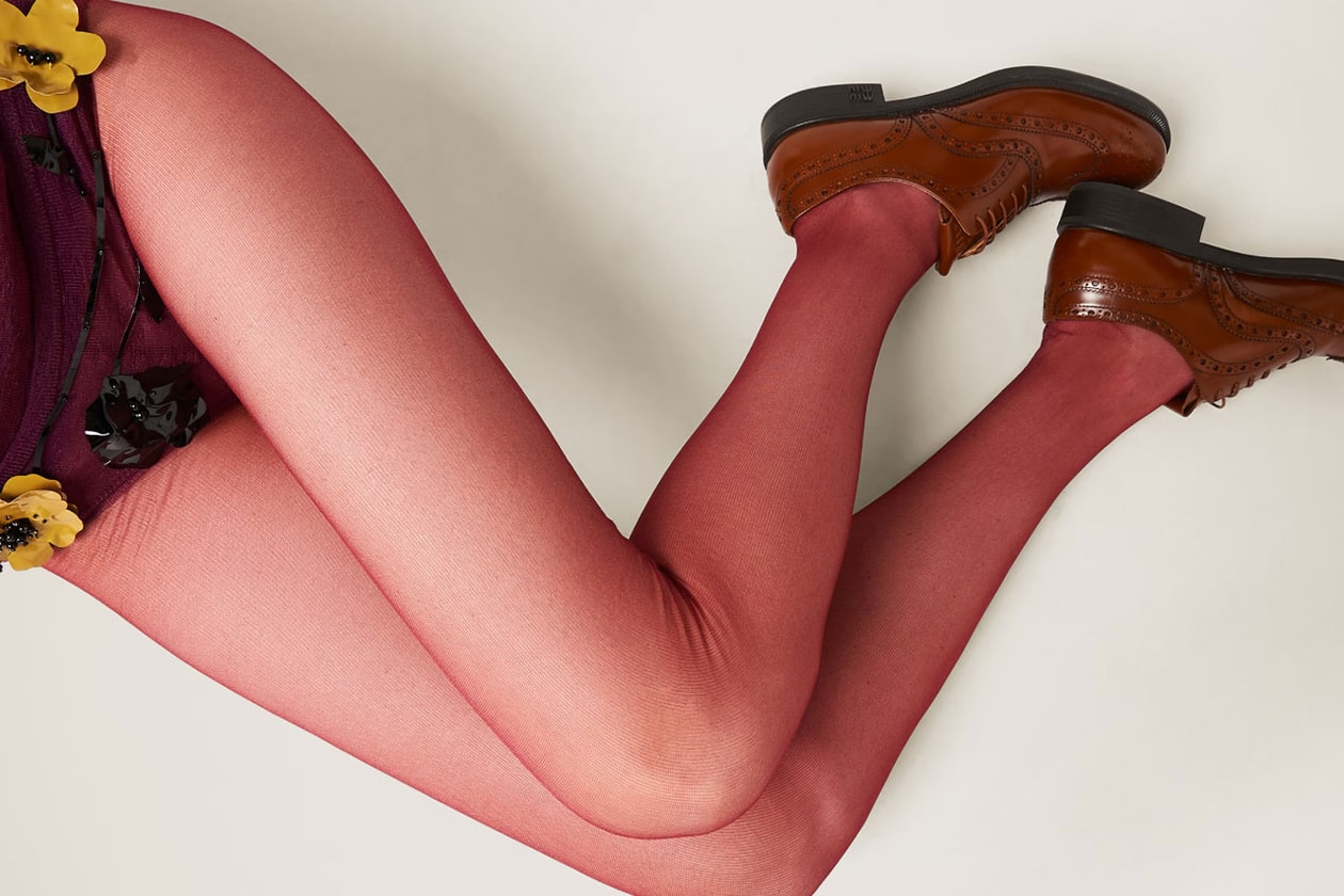Colorful Tights Graphic Printed Stockings Leggings Trend 2000s Y2K Style Versace Blumarine Dua Lipa 