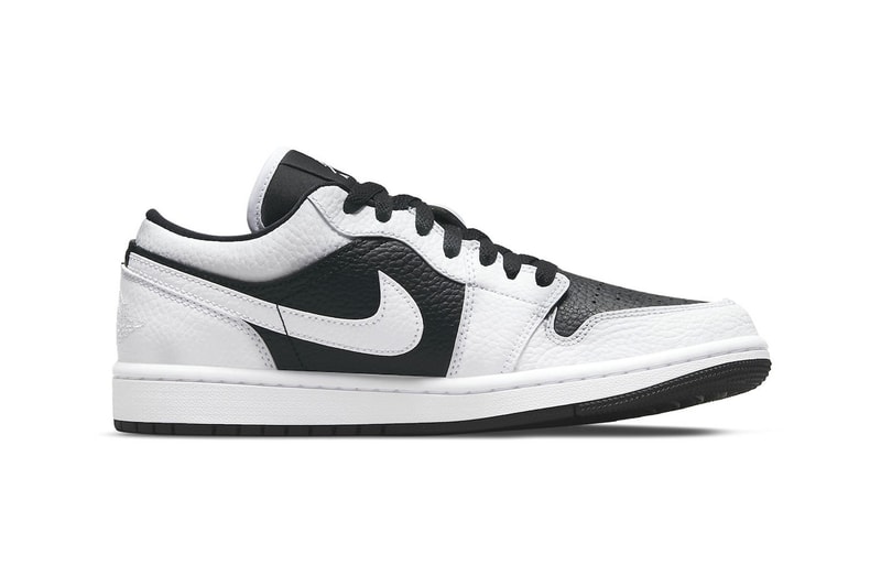 Nike Air Jordan 1 Low "Homage" Split Black White Official Images Release Info