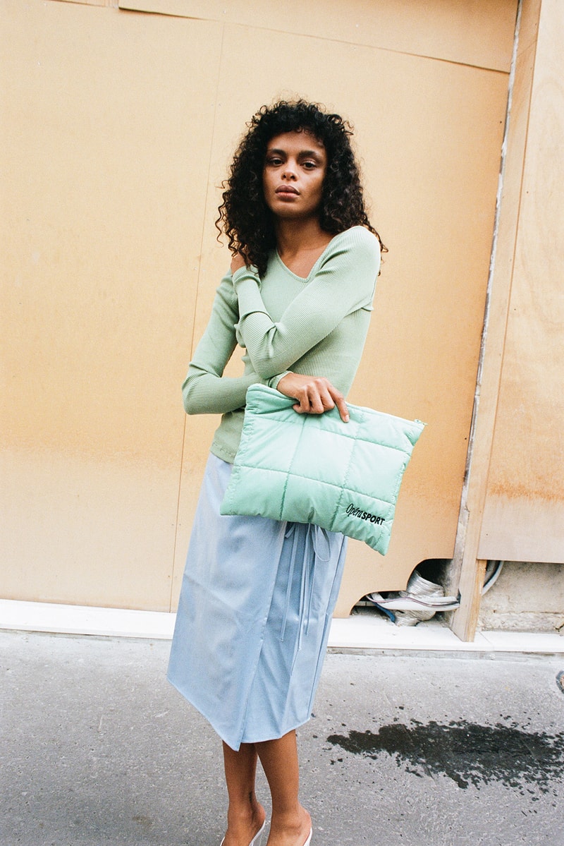 OpéraSPORT EDITION 09 Collection Lookbook Loungewear Sweatpants Bag Top Skirt