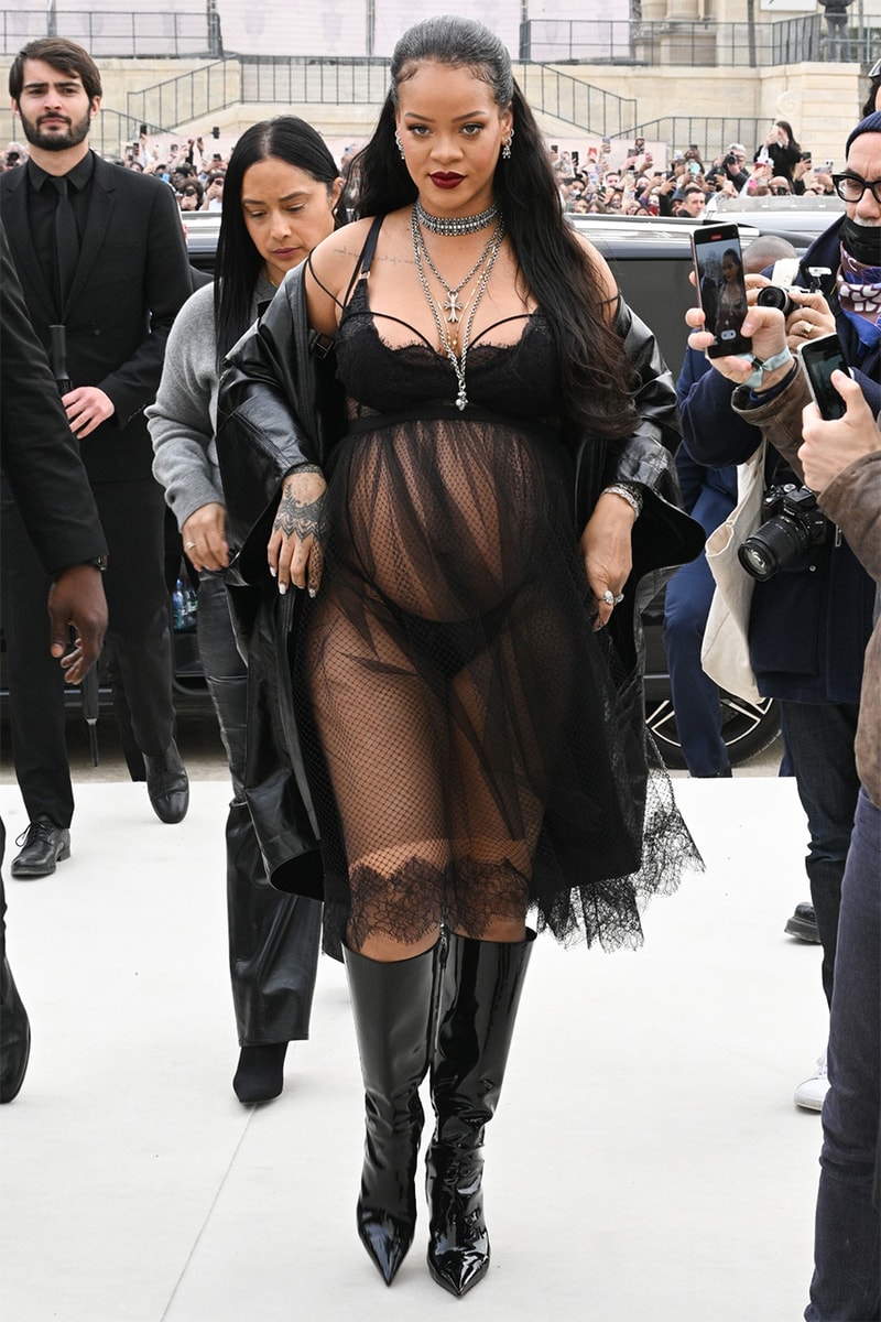 rihanna maternity fashion summer rachel warren clothing dior fashion week misogyny sexism 