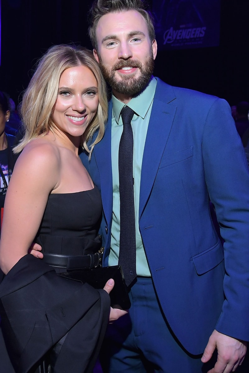 scarlett johansson chris evans apple film project artemis space race marvel black widow captain america 