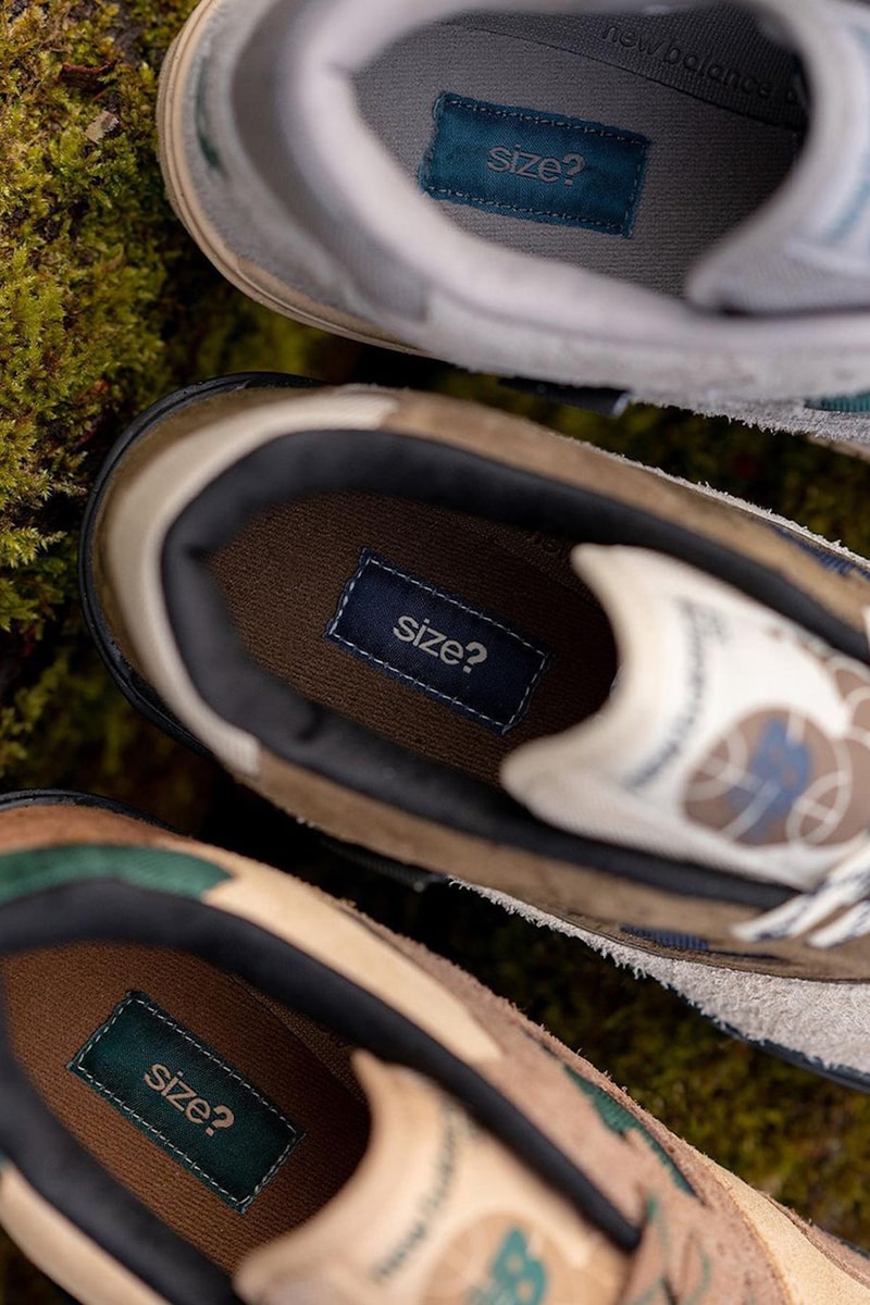 Size? New Balance 550 Cordura Pack Collaboration Sneakers 