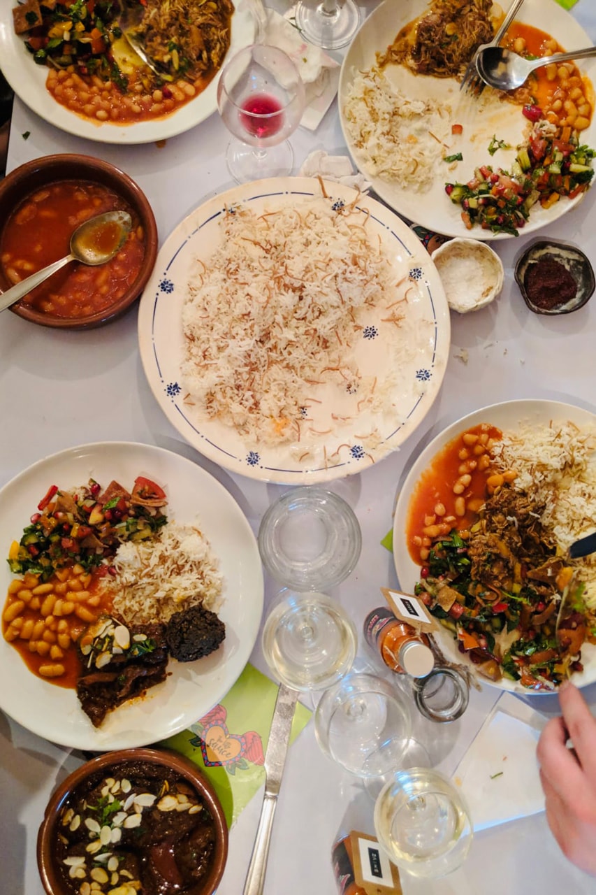 chefs supper clubs london Rahel Stephanie spoons sp00ns Suzie Bakos community flavors cuisines Iraqi indonesian restaurants dishes meals party social 