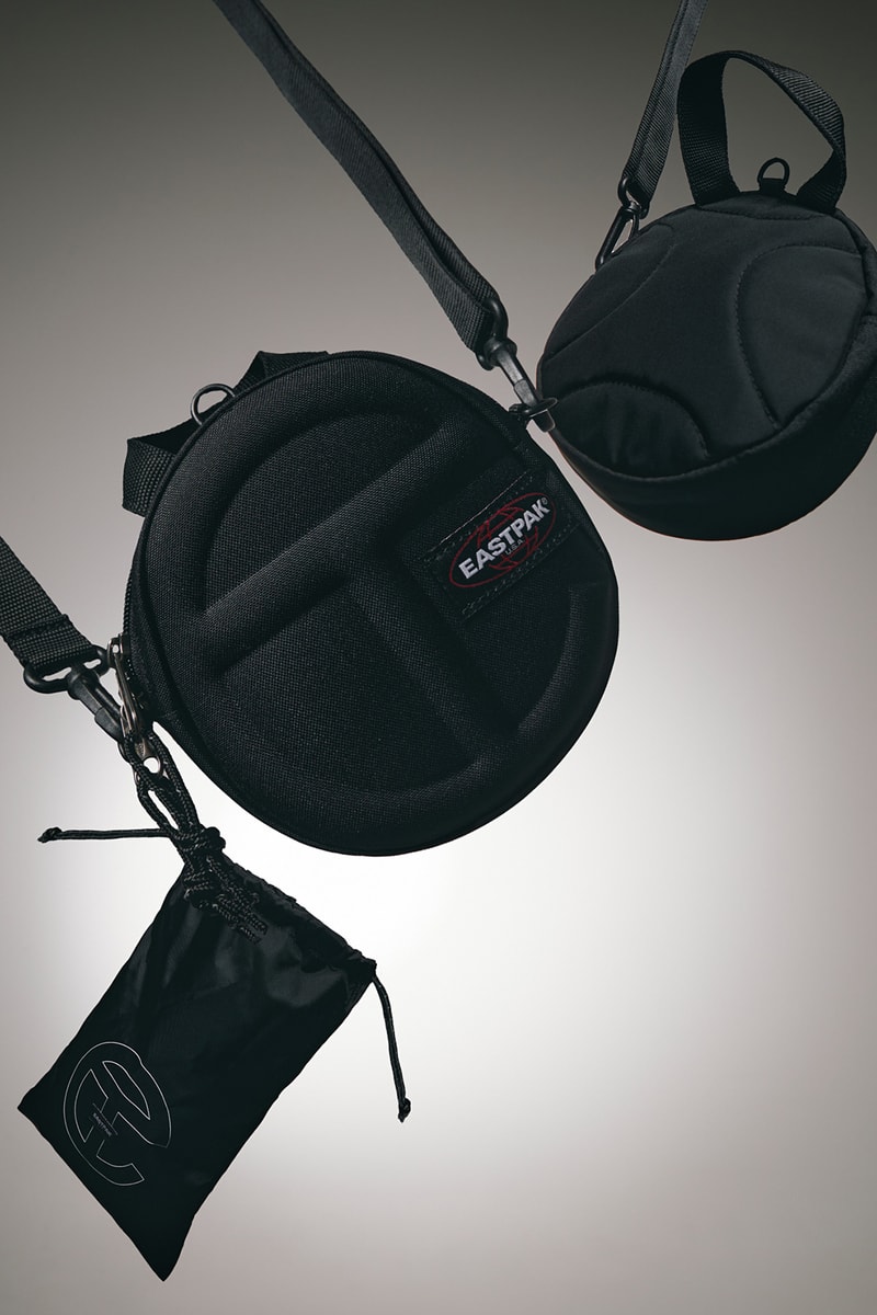 Eastpak Telfar Collaboration Shopping Round Circle Bags Black