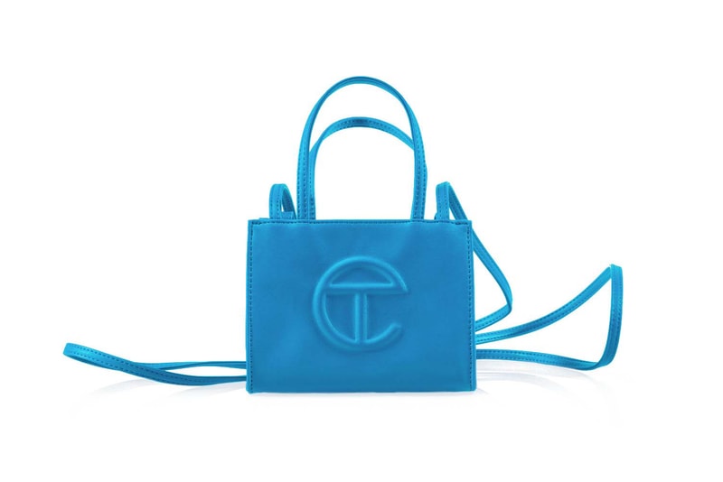 Telfar Clemes Blue Cyan Shopping Bag
