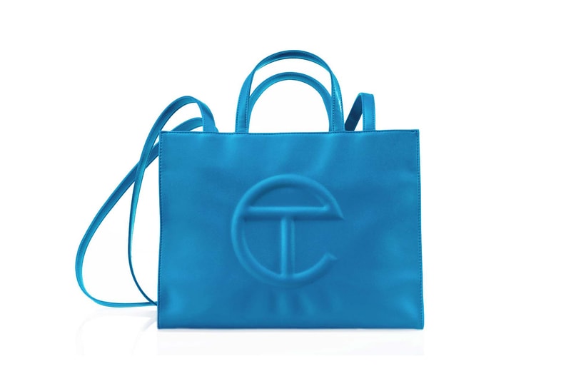 Telfar Clemes Blue Cyan Shopping Bag