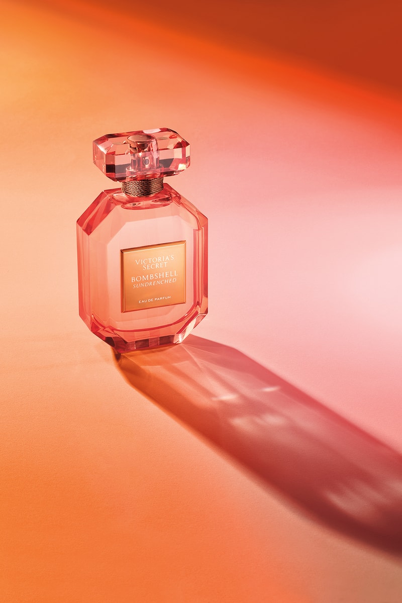 Yumi Nu Victorias Secret Bombshell Sundrenched Eau de Parfum Campaign