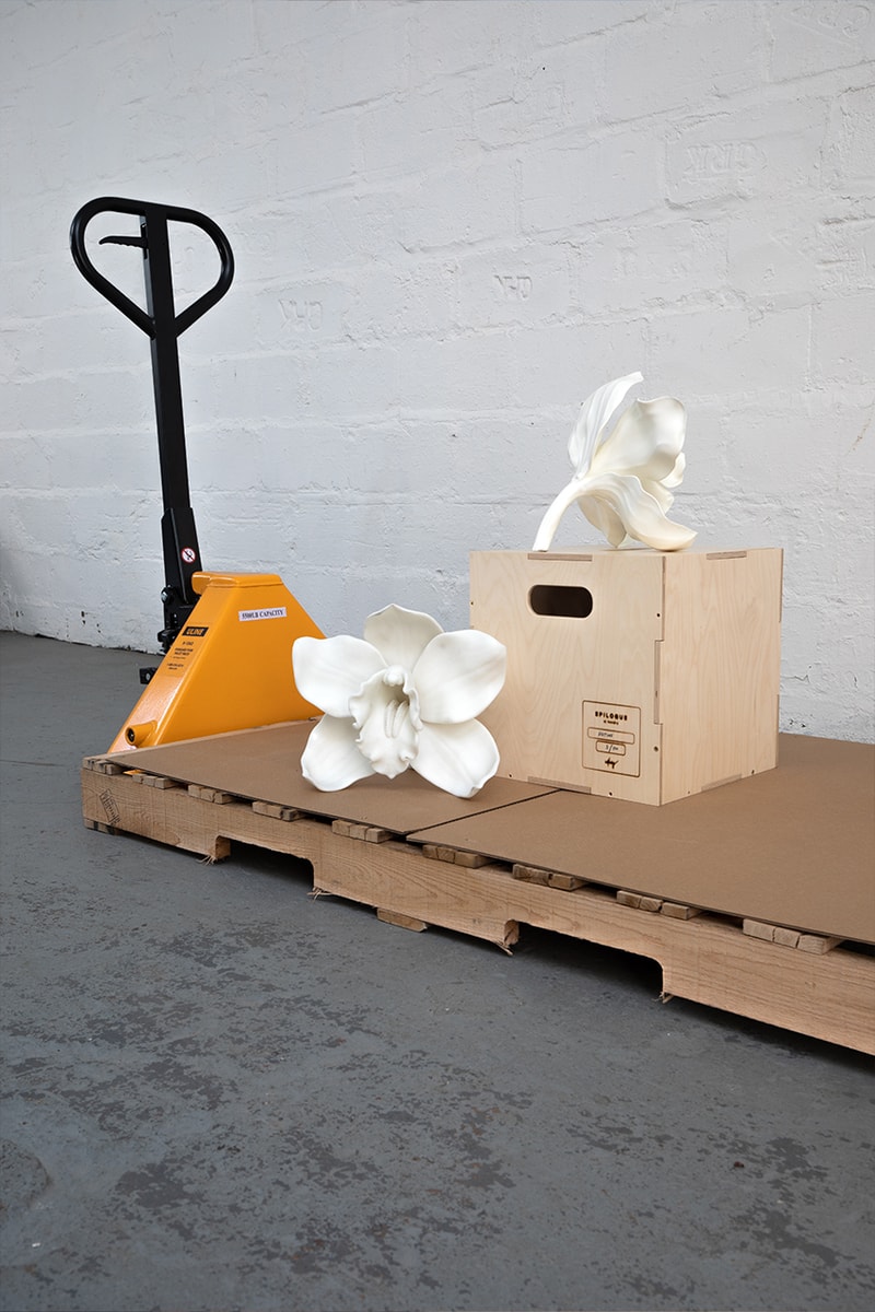 CJ Hendry London Art Exhibition Installation Sensory Flowers Drawings Church