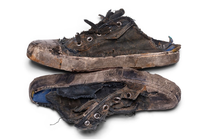 Balenciaga Paris Sneakers Mules Pre-Worn Distressed Limited Release Price Date