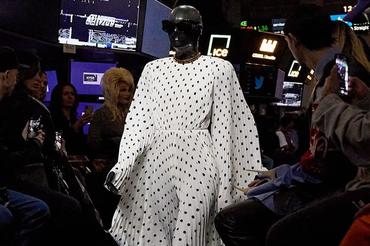 Balenciaga Takes Over the NYSE Trading Floor for Spring 2023 Collection