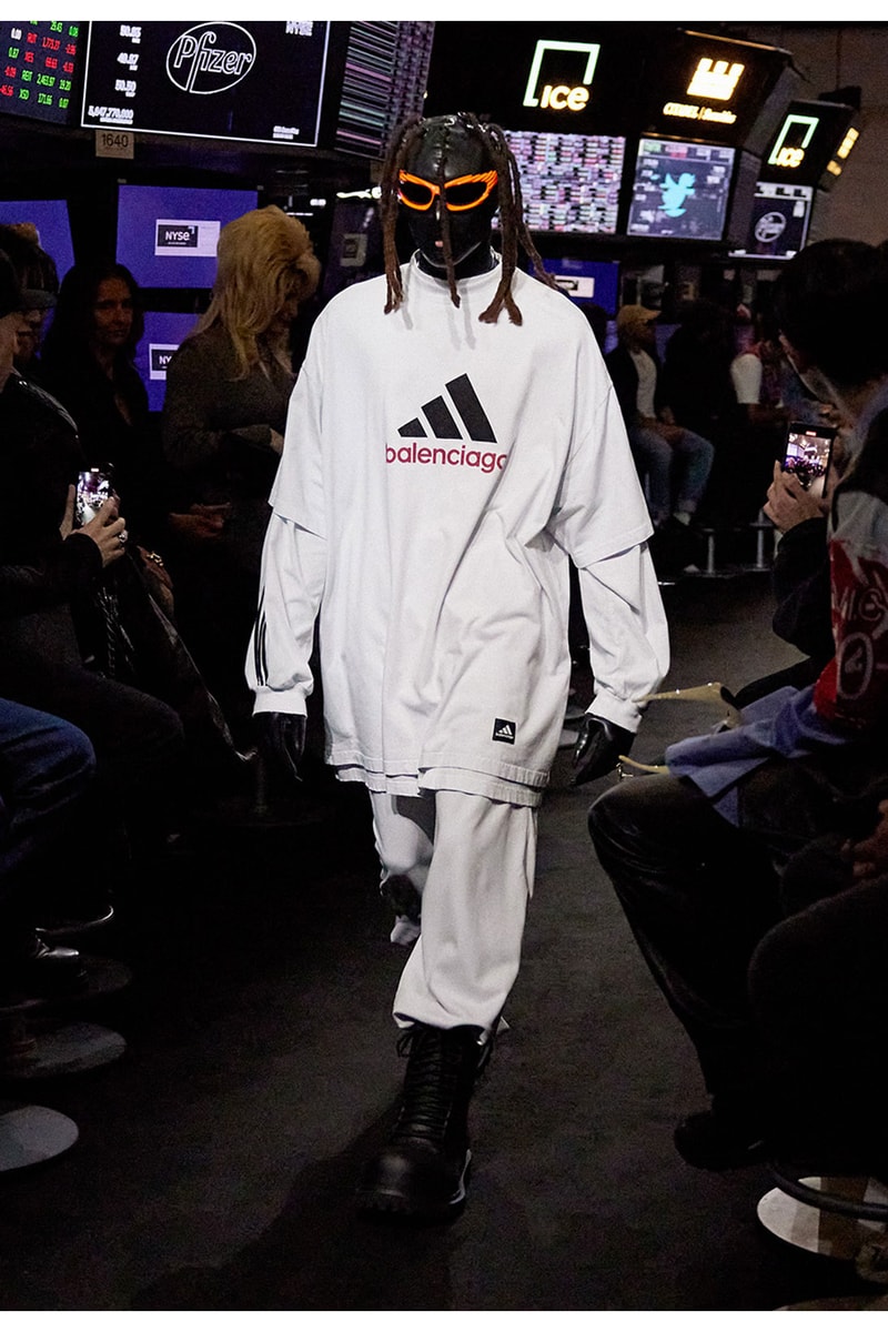 Balenciaga Spring 2023 Runway NYSE NYC Demna Gvasalia adidas Collaboration Collection Images 