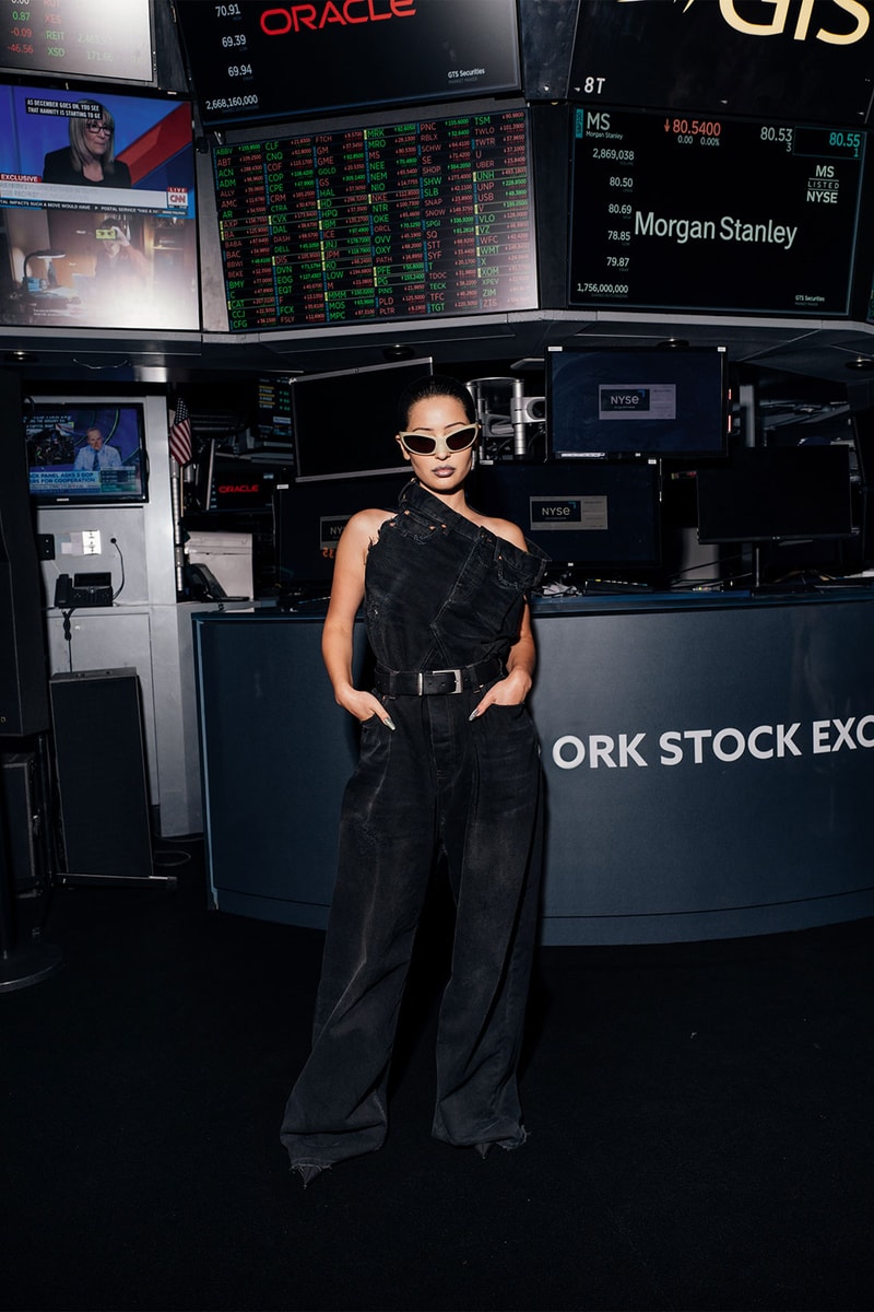 Balenciaga Spring 2023 NYSE Show Front Row Best Dressed Celebrities Alexa Demie Megan Thee Stallion Teyana Taylor Images