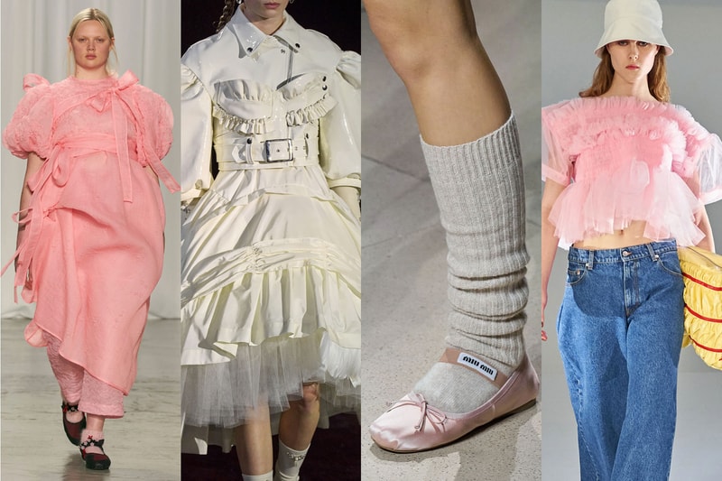 Balletcore TikTok Fashion Trend Outfits Ideas Editors Style Guide Miu Miu SHUSHU/TONG Simone Rocha