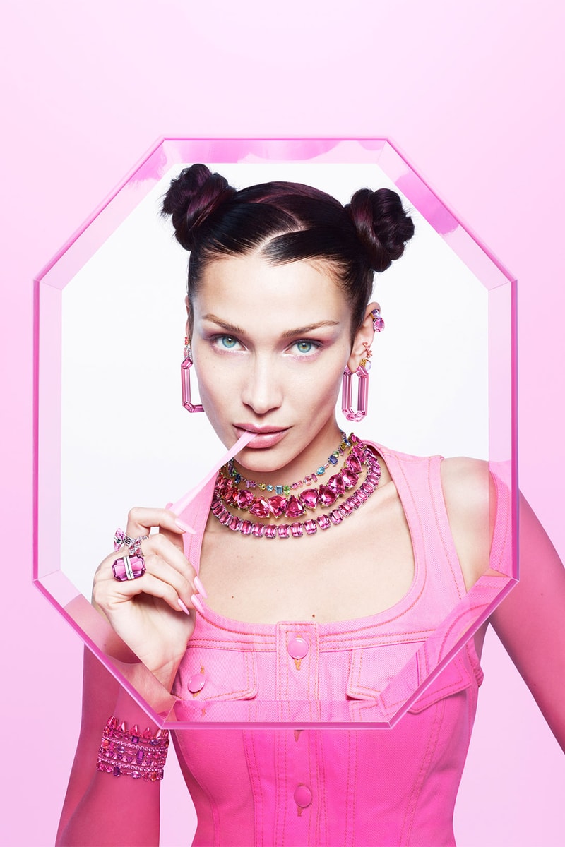 Bella Hadid Swarovski Brand Ambassador Campaign Face Announcement 