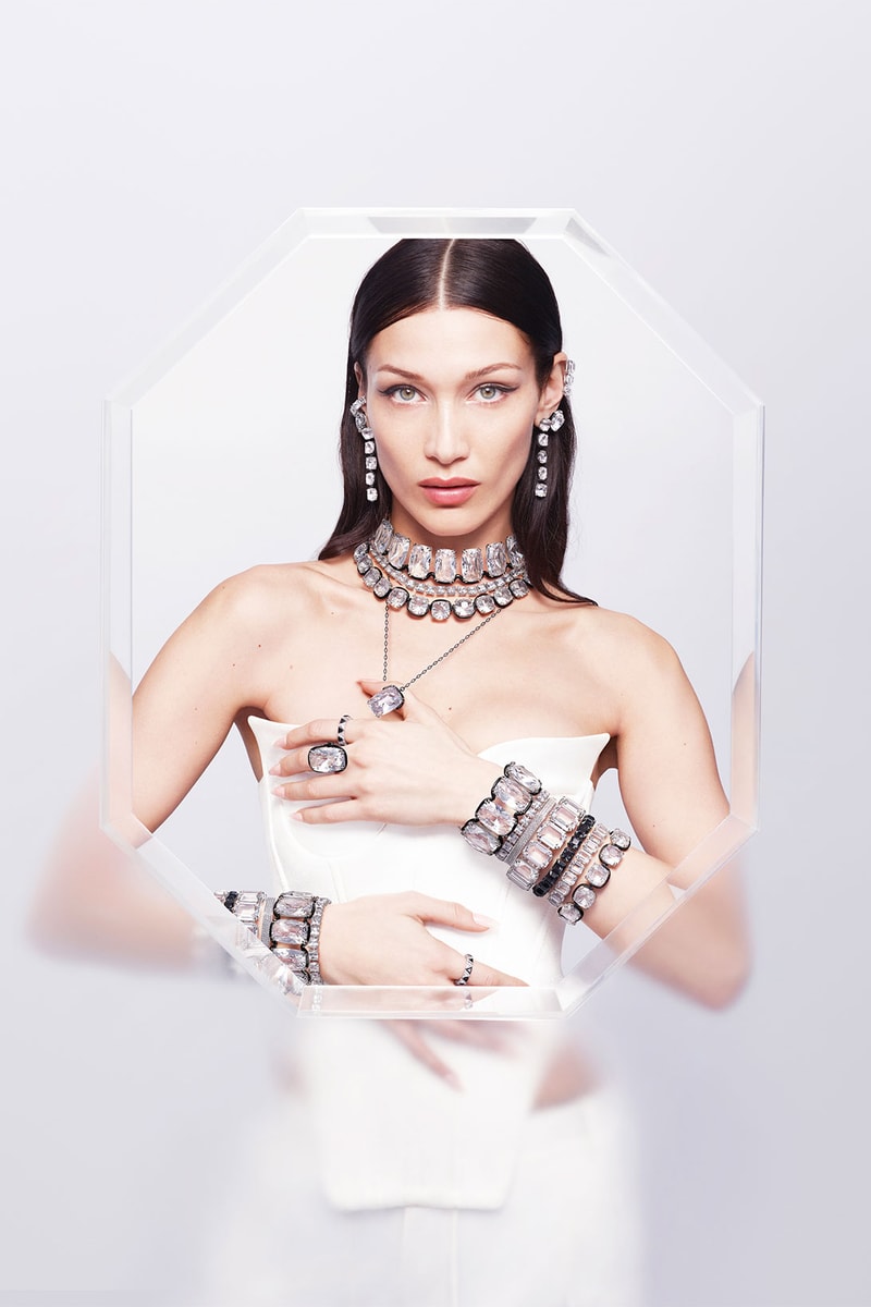 Bella Hadid Swarovski Brand Ambassador Campaign Face Announcement 