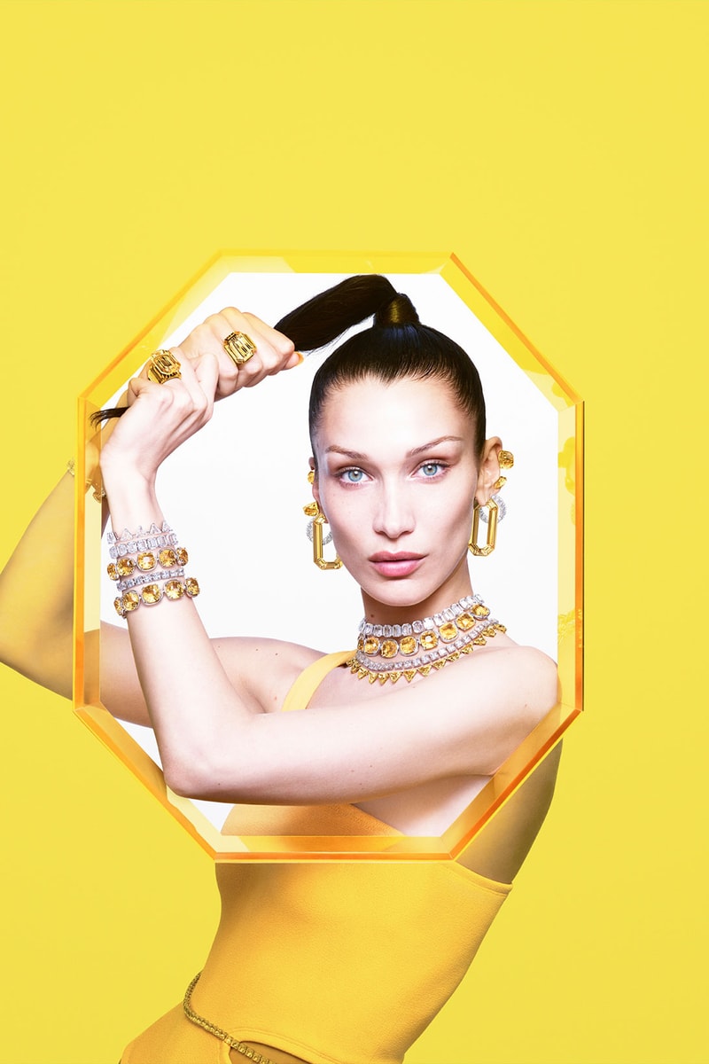 Bella Hadid Swarovski Brand Ambassador Campaign Face Announcement 