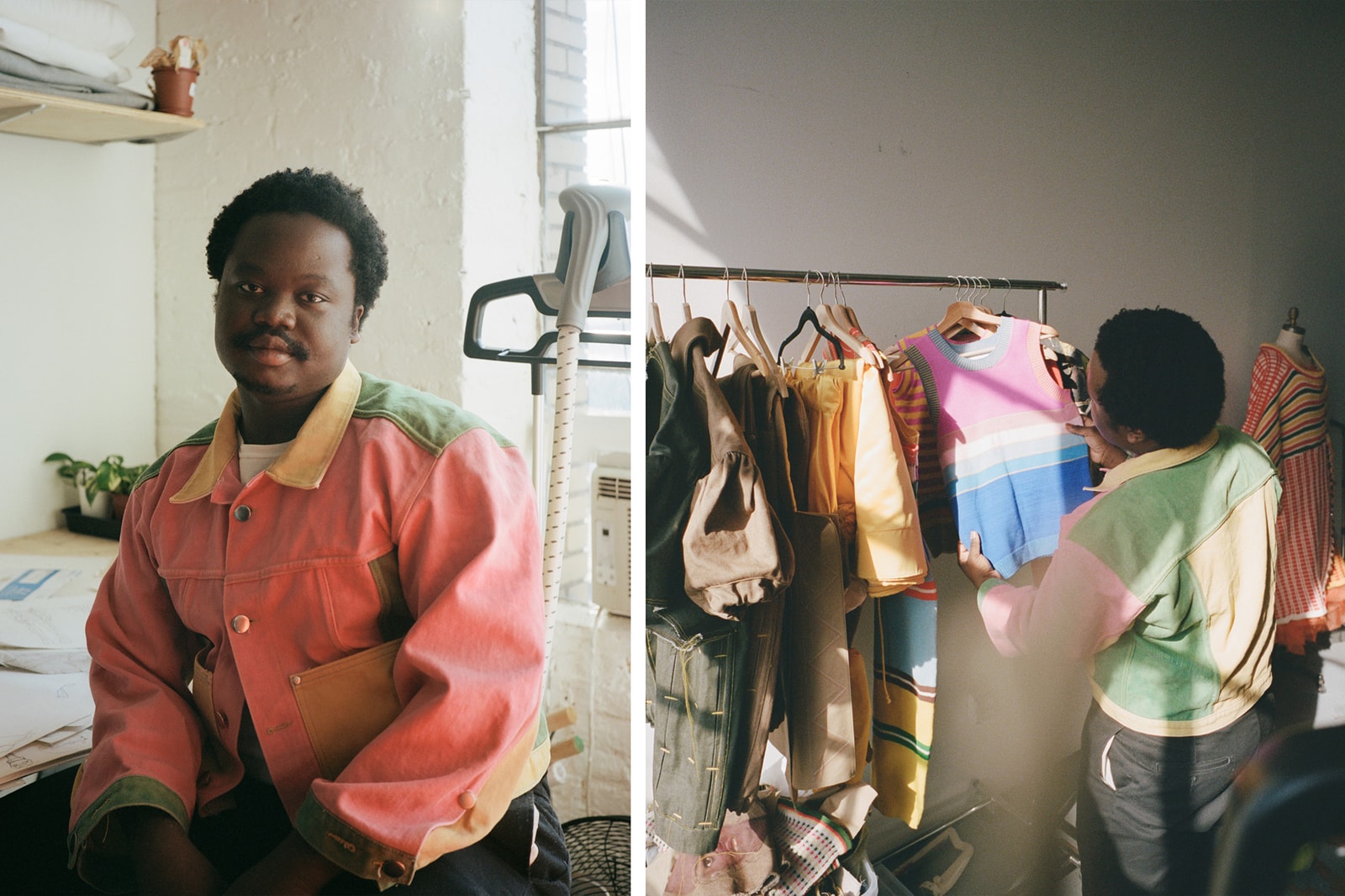 jacques agbobly black boy knits fall winter new collection knits made to order accessories
