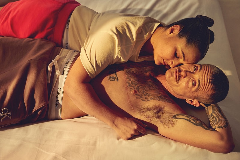Calvin Klein Pride Month Campaign This Is Love LGBTQIA Sasha Lane Justice Smith Holli Smith Images
