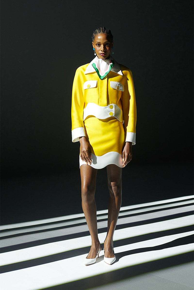 casablanca spring/summer 2022 charaf tajer dresses crop tops skirts bustiers matching sets 