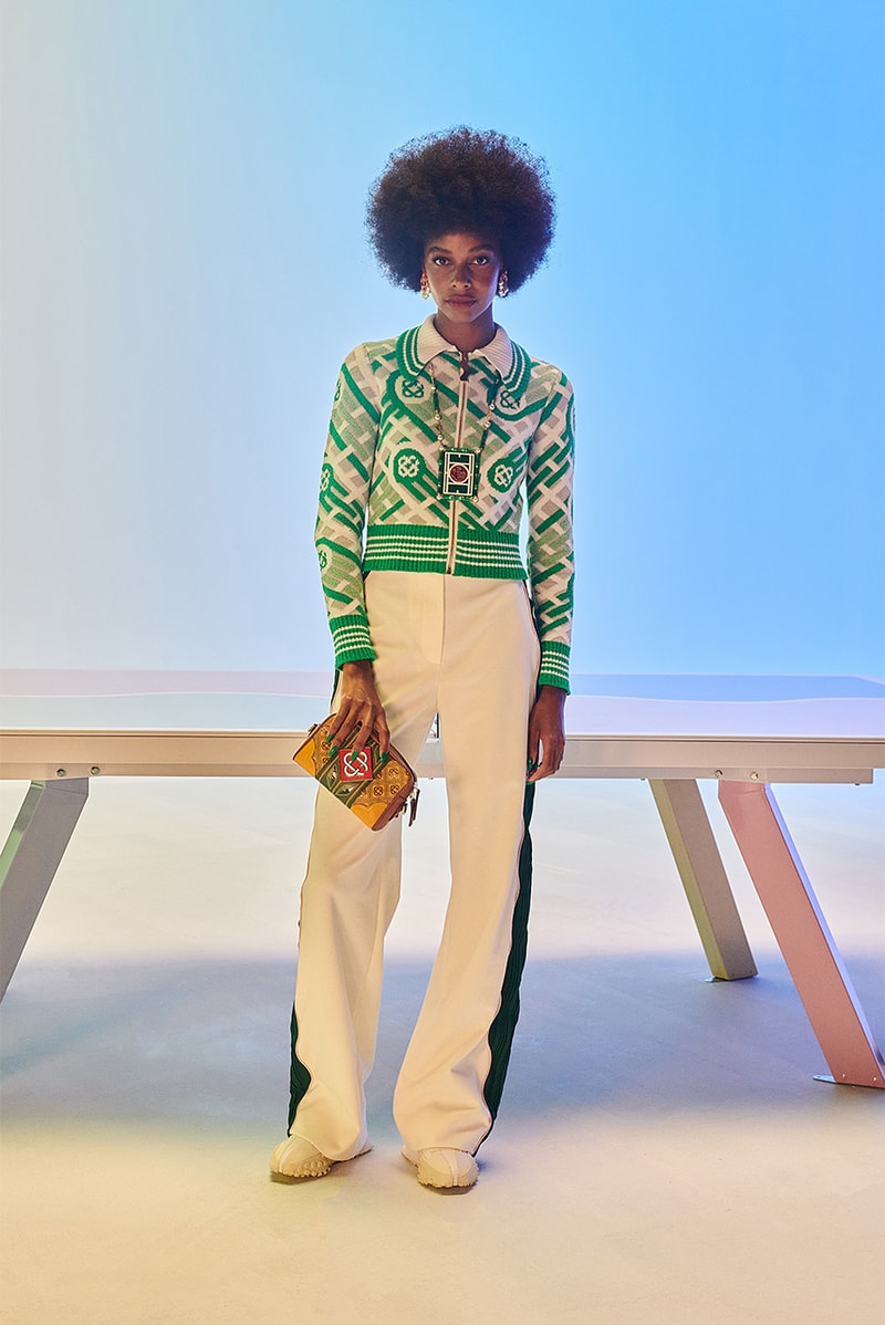 casablanca spring/summer 2022 charaf tajer dresses crop tops skirts bustiers matching sets 