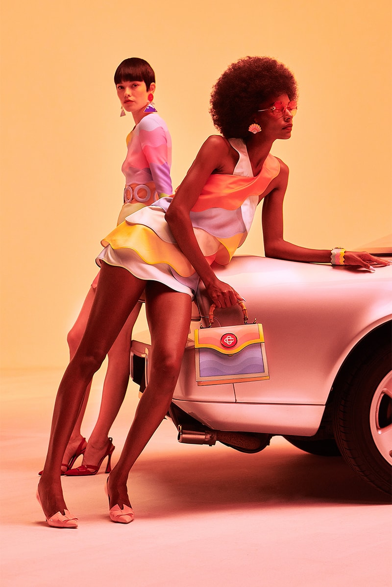 casablanca spring/summer 2022 charaf tajer dresses crop tops skirts bustiers matching sets 