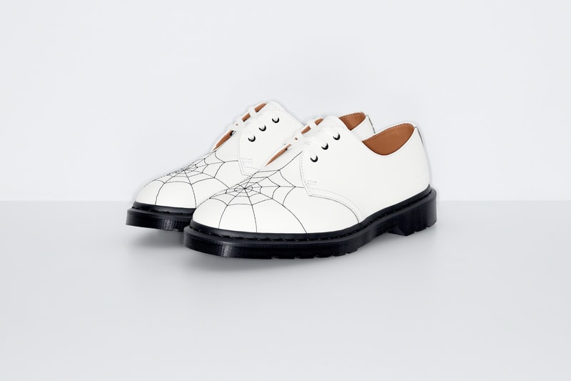 Supreme Dr. Martens 3-Eye Shoe Collaboration Red White Black
