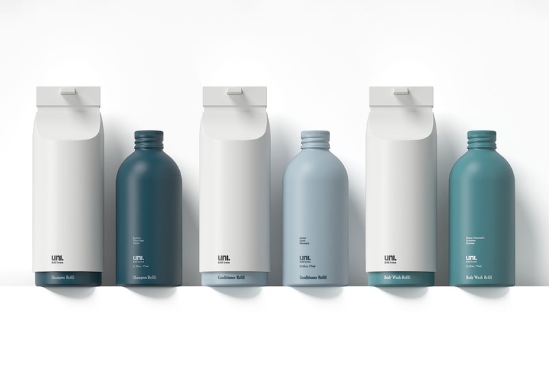 Uni Bodycare Kits Refillable Sustainable Shampoos Conditioners Review