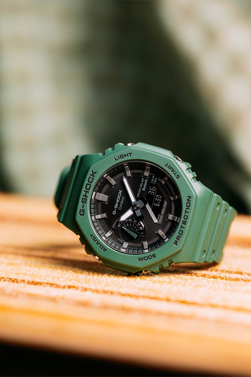 G-Shock Smart Watch Bluetooth Smartphone Apps Yellow Blue Green Black