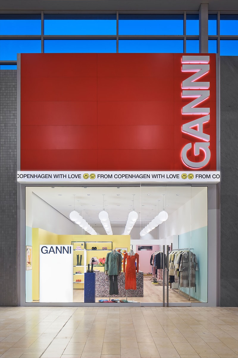GANNI First Canada Store Toronto Exclusive T-Shirt Opening Launch Address Location