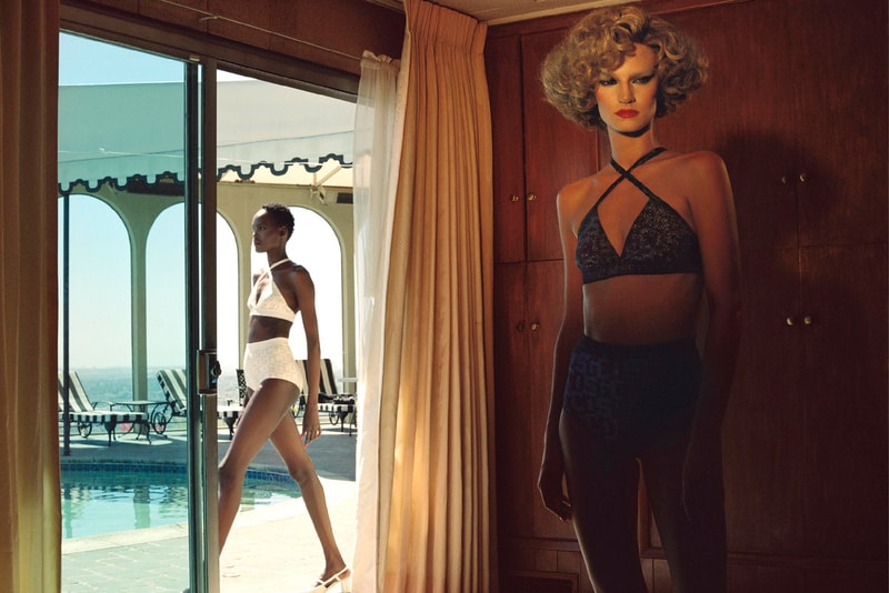 GCDS Wolford Athleisure Collaboration Collection Campaign 