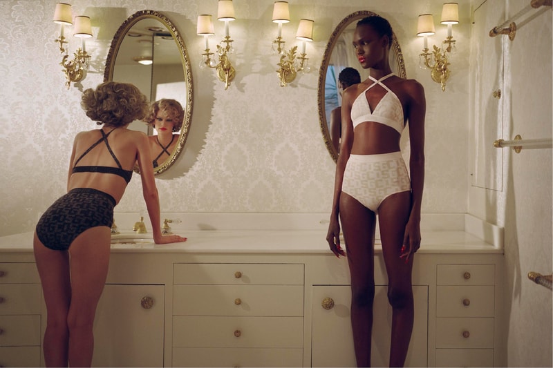 GCDS Wolford Athleisure Collaboration Collection Campaign 