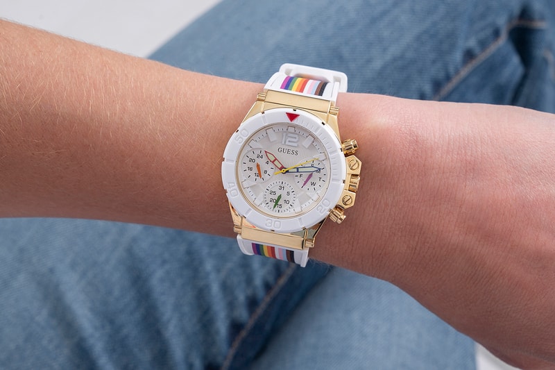 GUESS Watches The Trevor Project Pride Month LGBTQ Collaboration