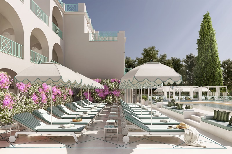 Hotel La Palma Capri Italy First Oldest Reopening Images Location Date Oetker Collection