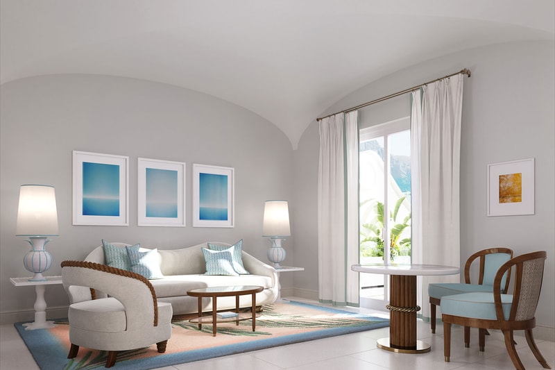 Hotel La Palma Capri Italy First Oldest Reopening Images Location Date Oetker Collection