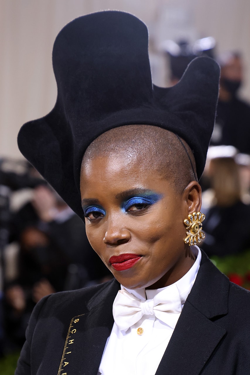 2022 met gala in america an anthology of fashion gilded glamor best makeup looks janelle monáe jodie turner smith