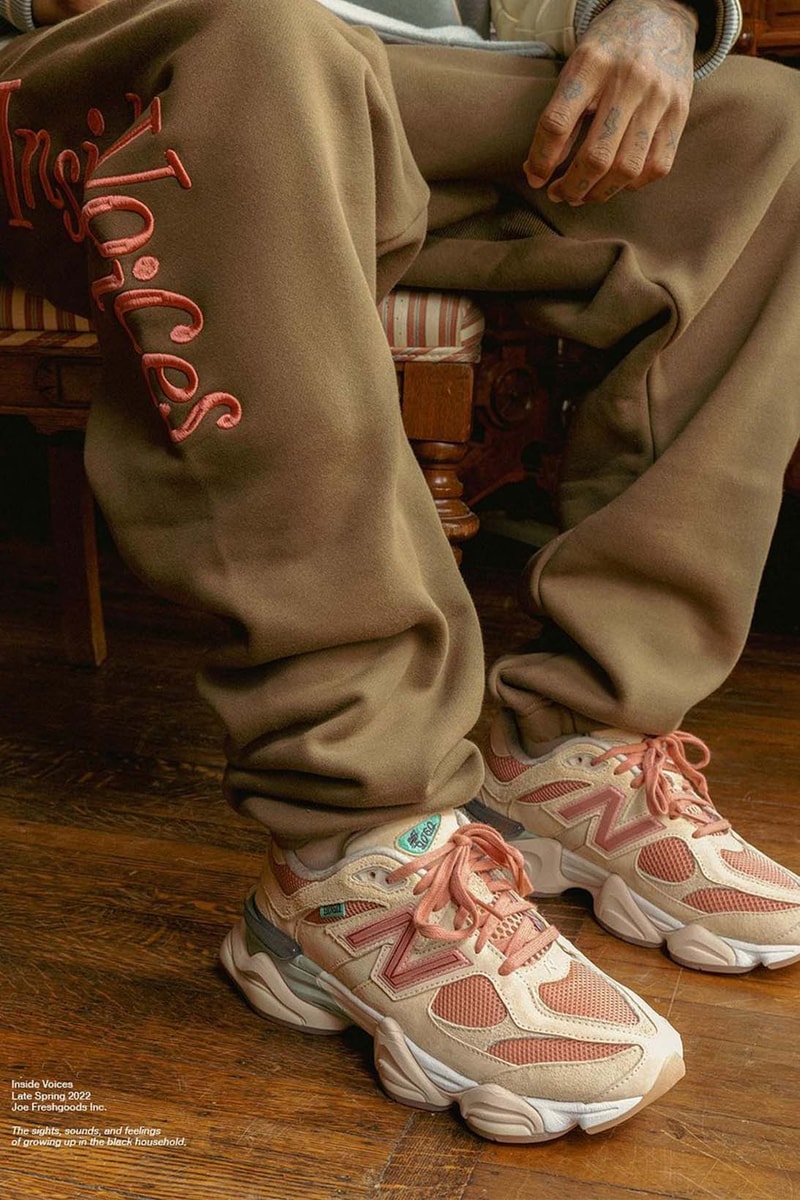 Joe Freshgoods Inside Voices New Balance 9060 Apparel Varsity Letterman Jacket Release Info