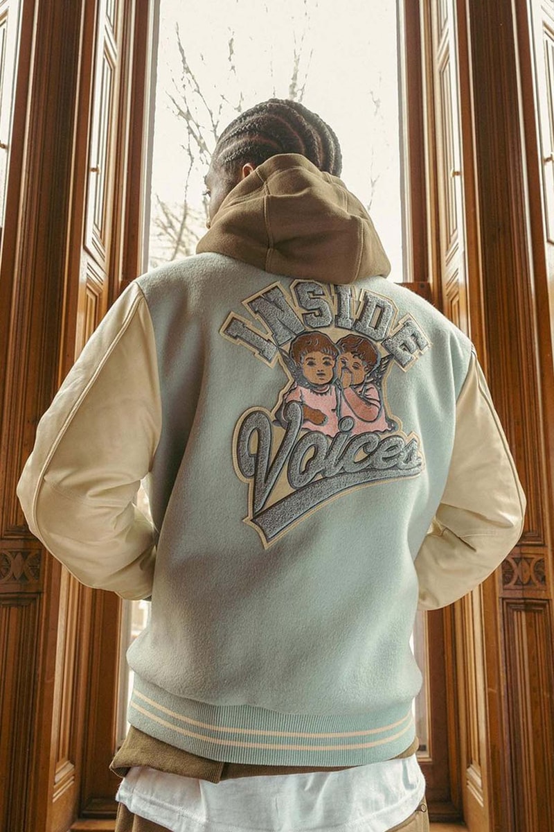 Joe Freshgoods Inside Voices New Balance 9060 Apparel Varsity Letterman Jacket Release Info