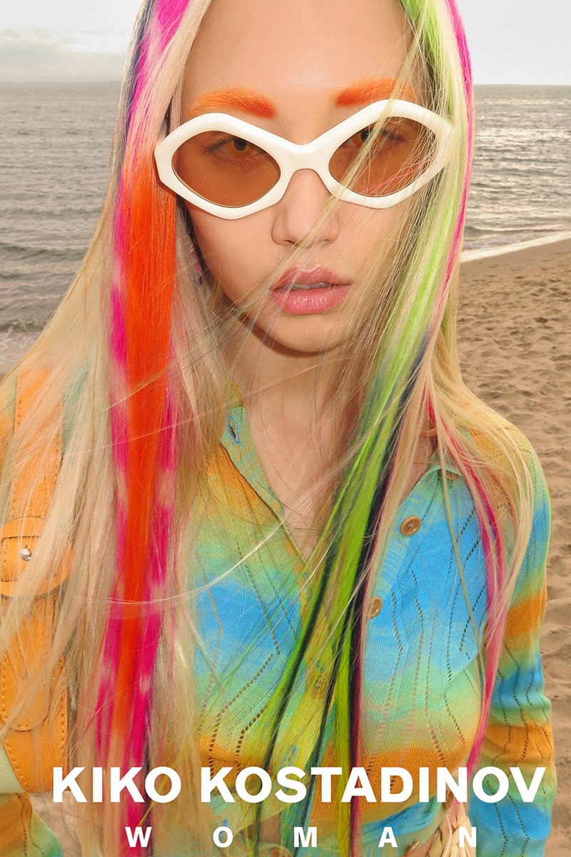 Kiko Kostadinov SS22 Womenswear Campaign Beach Australia Tops Trousers Bags