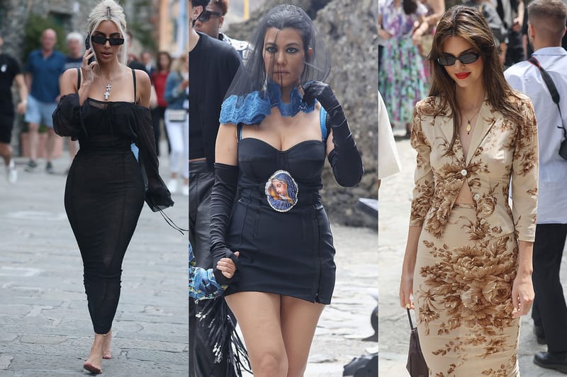 The Kardashian-Jenners Take Italy in Style for Kourtney’s Wedding